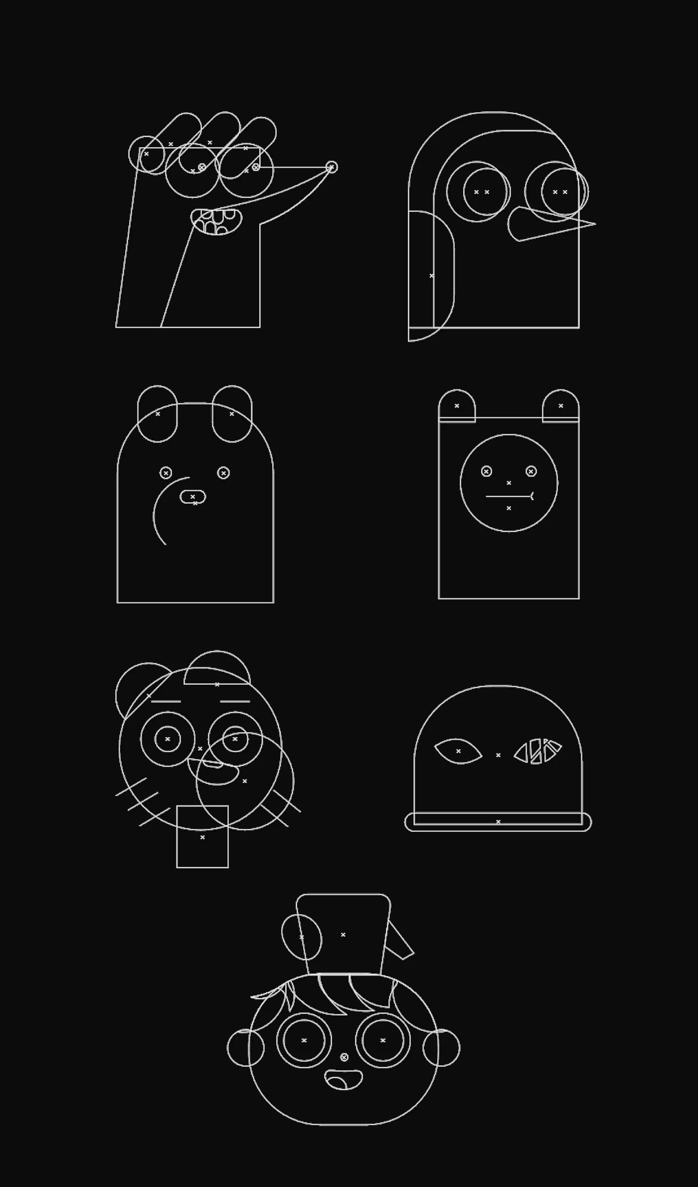 The other characters Design Concept